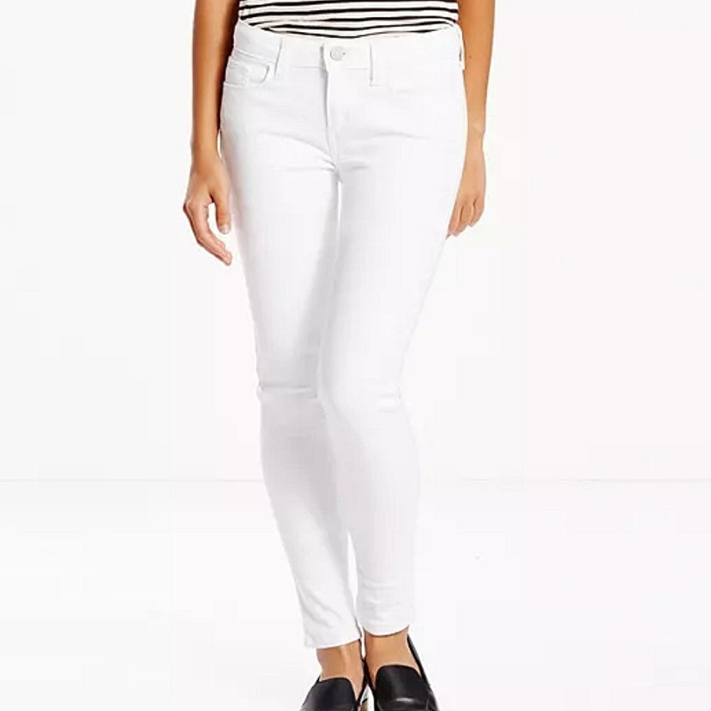 Levi's Women's Skinny Jeans - White